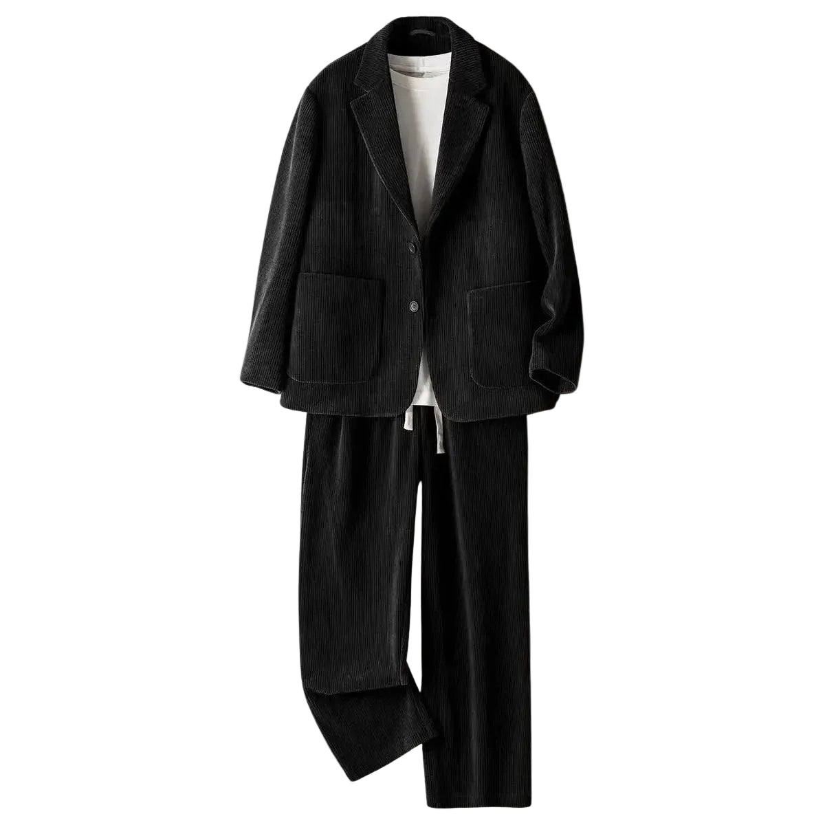 Heren Corduroy Pak met Blazer en Broek 0