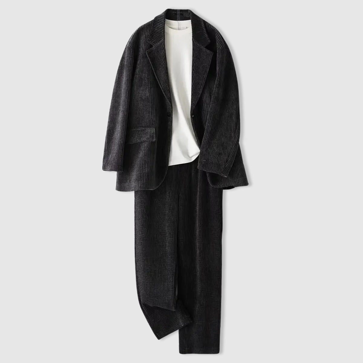 Heren Corduroy Pak met Blazer en Broek 2