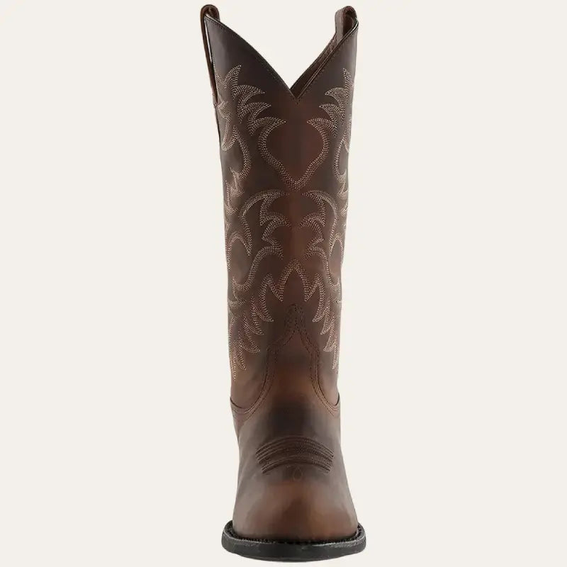 Heren Cowboylaarzen Westernstijl Imitatieleer Bruin 1