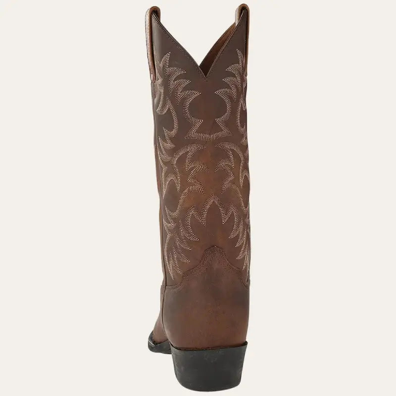 Heren Cowboylaarzen Westernstijl Imitatieleer Bruin 2