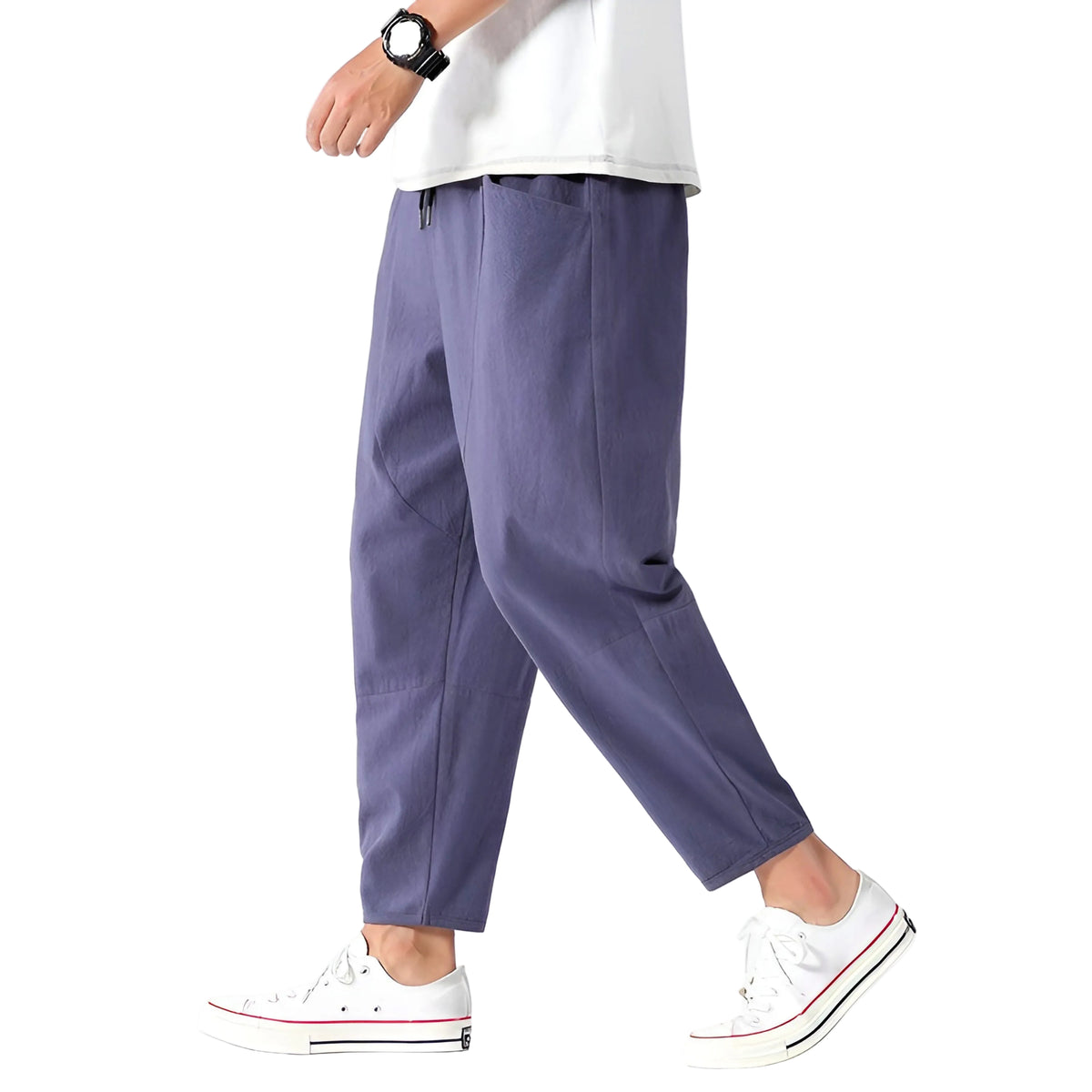 Heren Cropped Broek Casual 0
