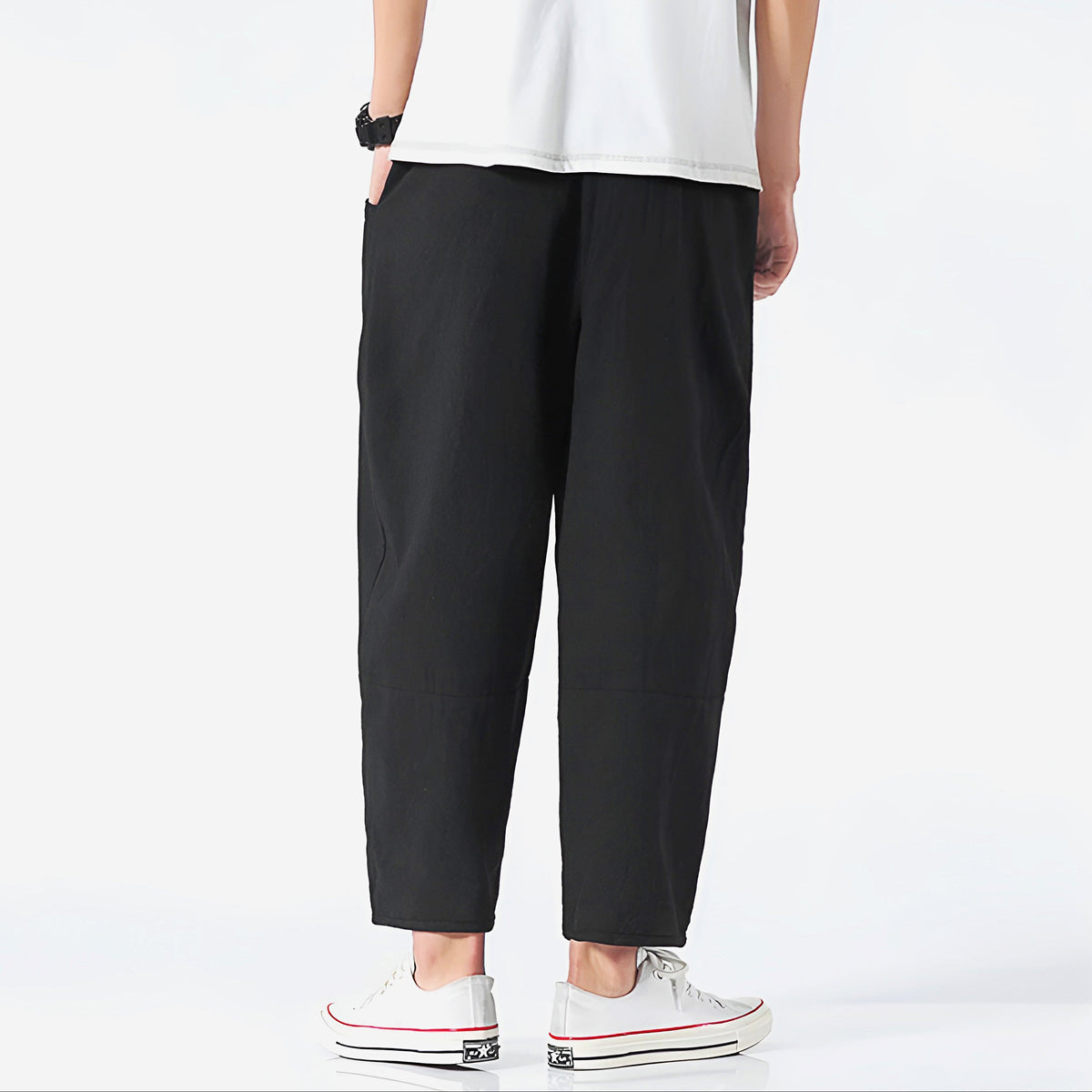 Heren Cropped Broek Casual 6