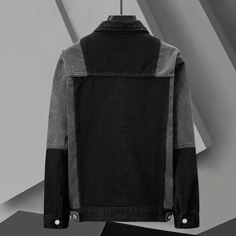 Heren Denim Jack met Splitpanelen 1