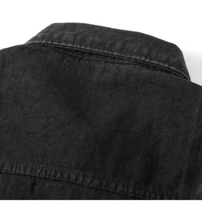 Heren Denim Jack met Splitpanelen 2