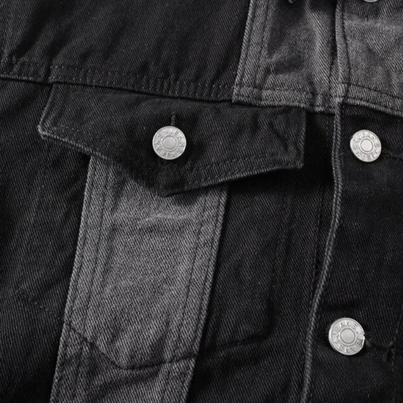 Heren Denim Jack met Splitpanelen 4
