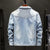 Heren Denim Jacket Met Fleece Voering 1