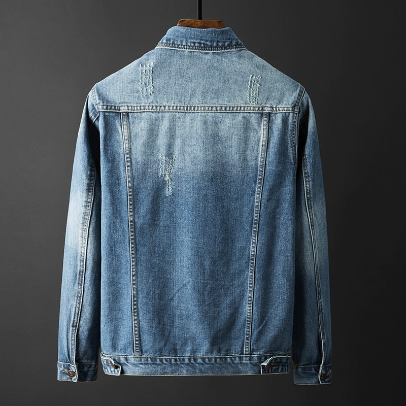 Heren Denim Jacket Met Tijdloos Ontwerp 1