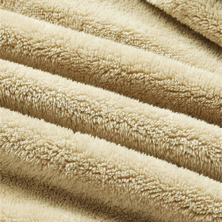 Heren Dikke Fleece Jas Casual Comfort 5