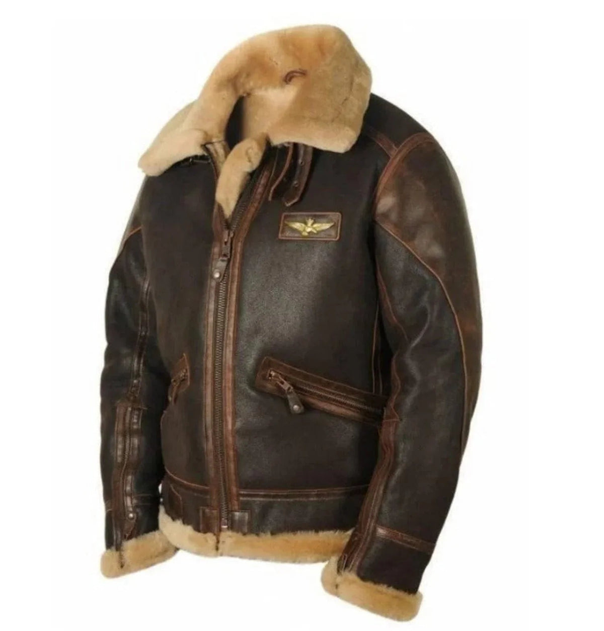 Heren Dikke Jas Vintage Casual Stijl 0