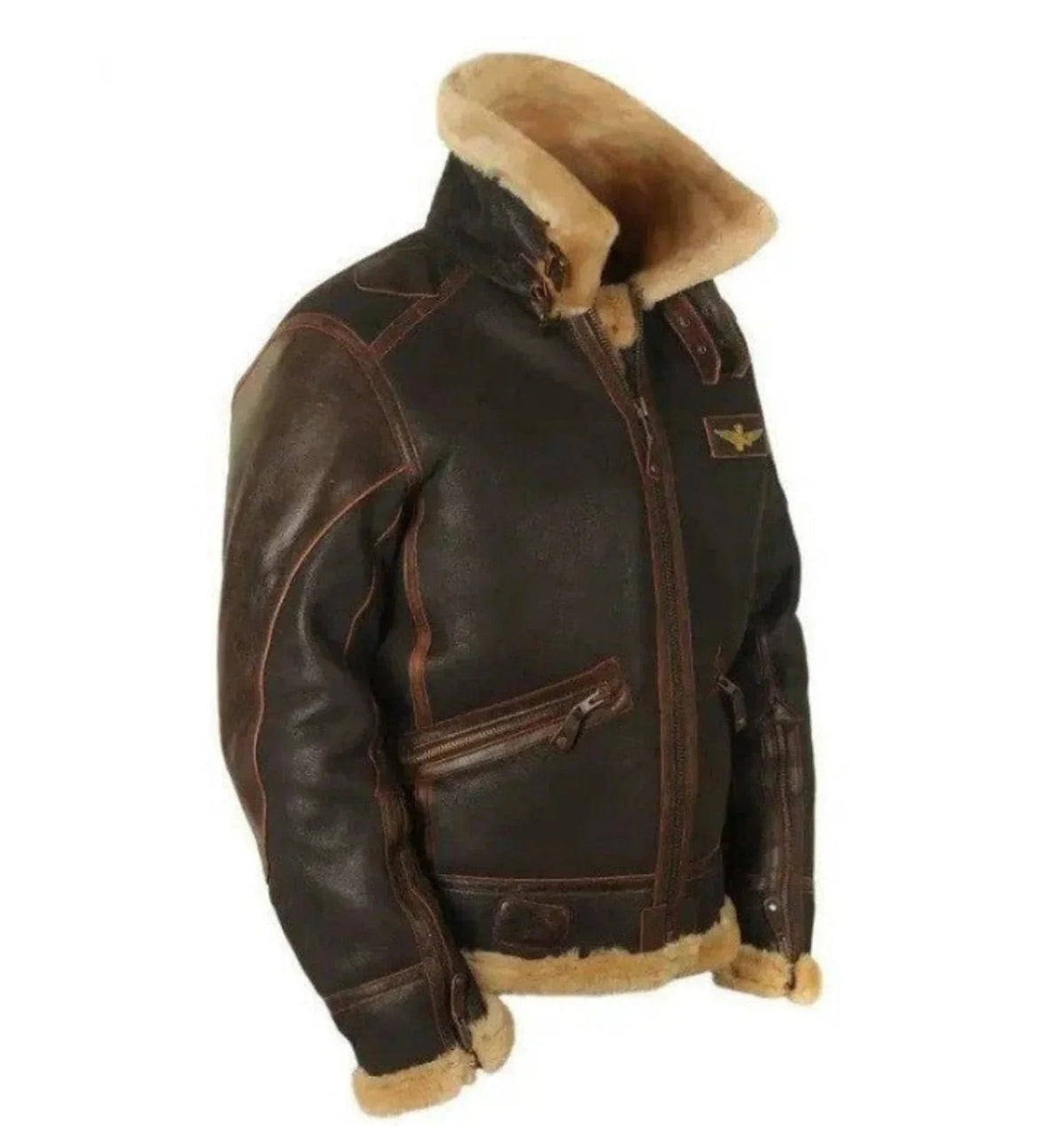 Heren Dikke Jas Vintage Casual Stijl 1