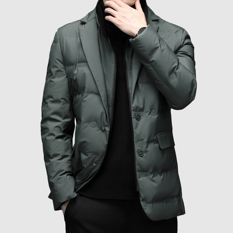 Heren Donsjack Casual Stijl 2