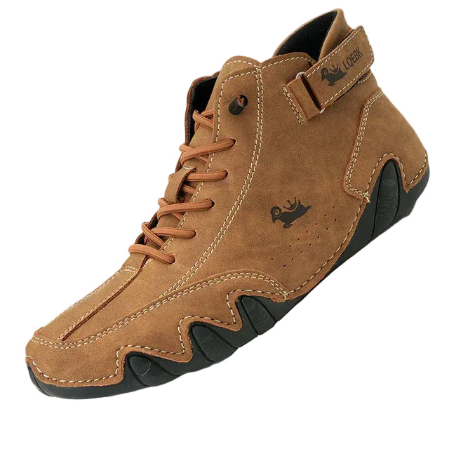Heren Enkellaarzen Veters Casual Stijl 0