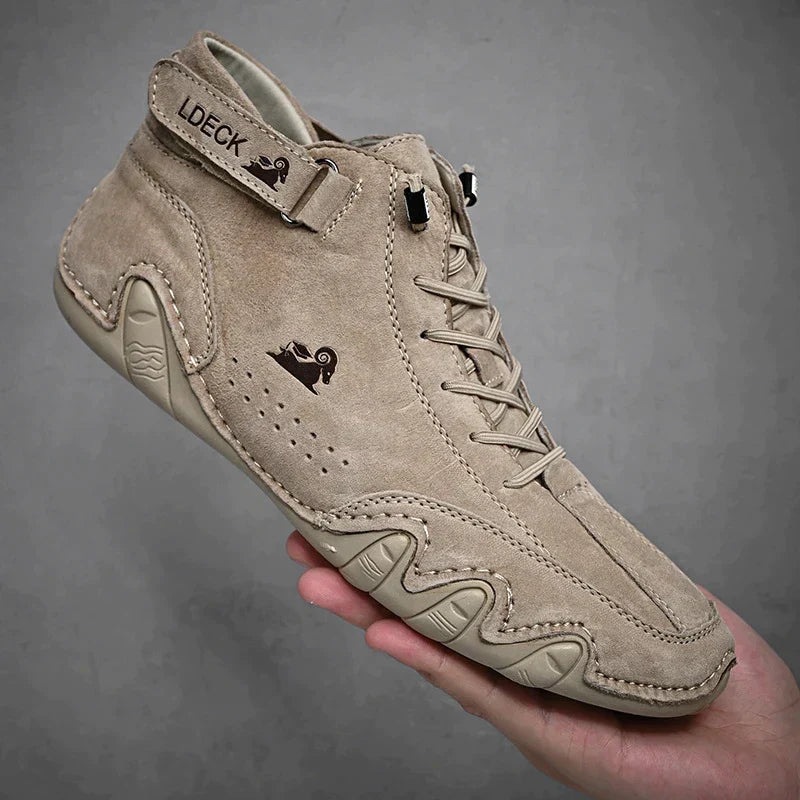 Heren Enkellaarzen Veters Casual Stijl 5
