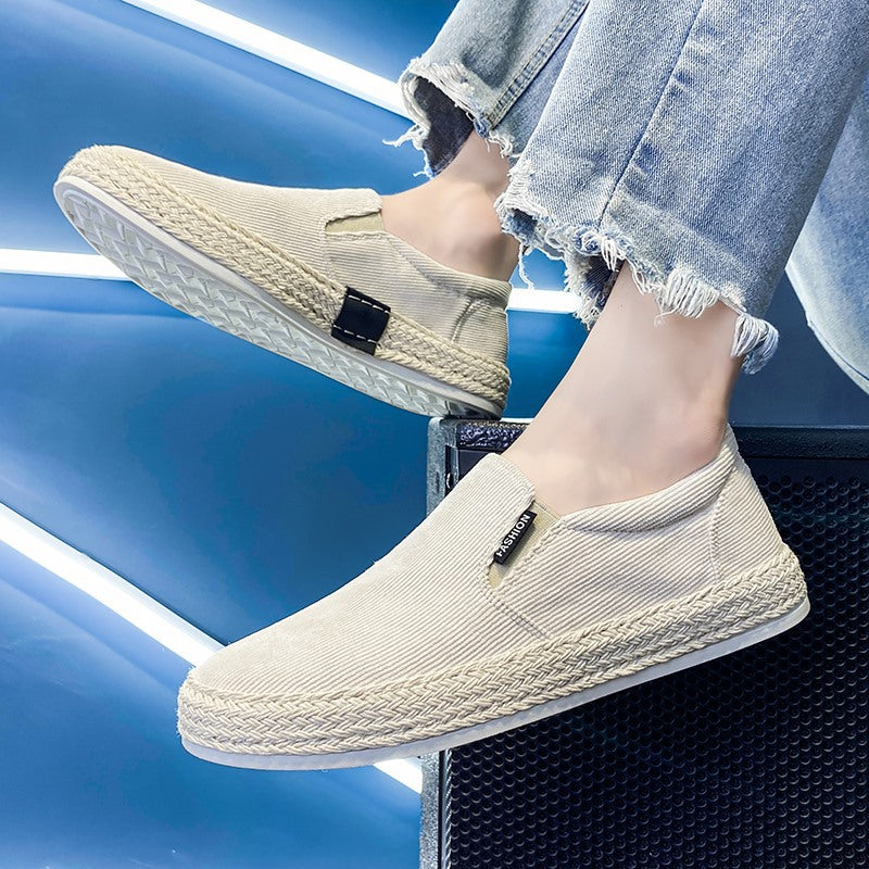 Heren Espadrilles Sportieve Stijl Canvas Jute 1