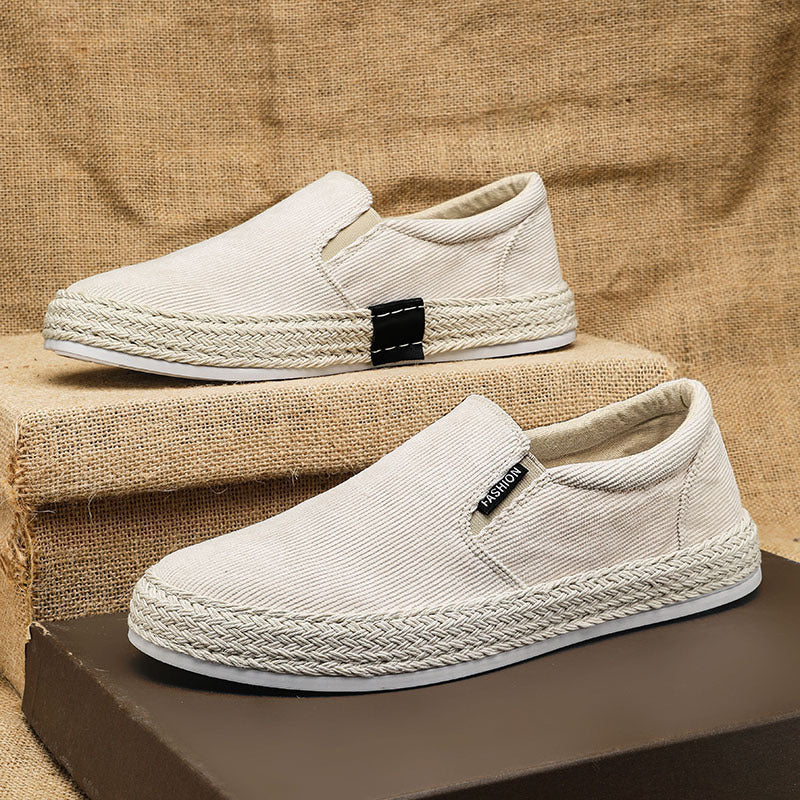 Heren Espadrilles Sportieve Stijl Canvas Jute 3
