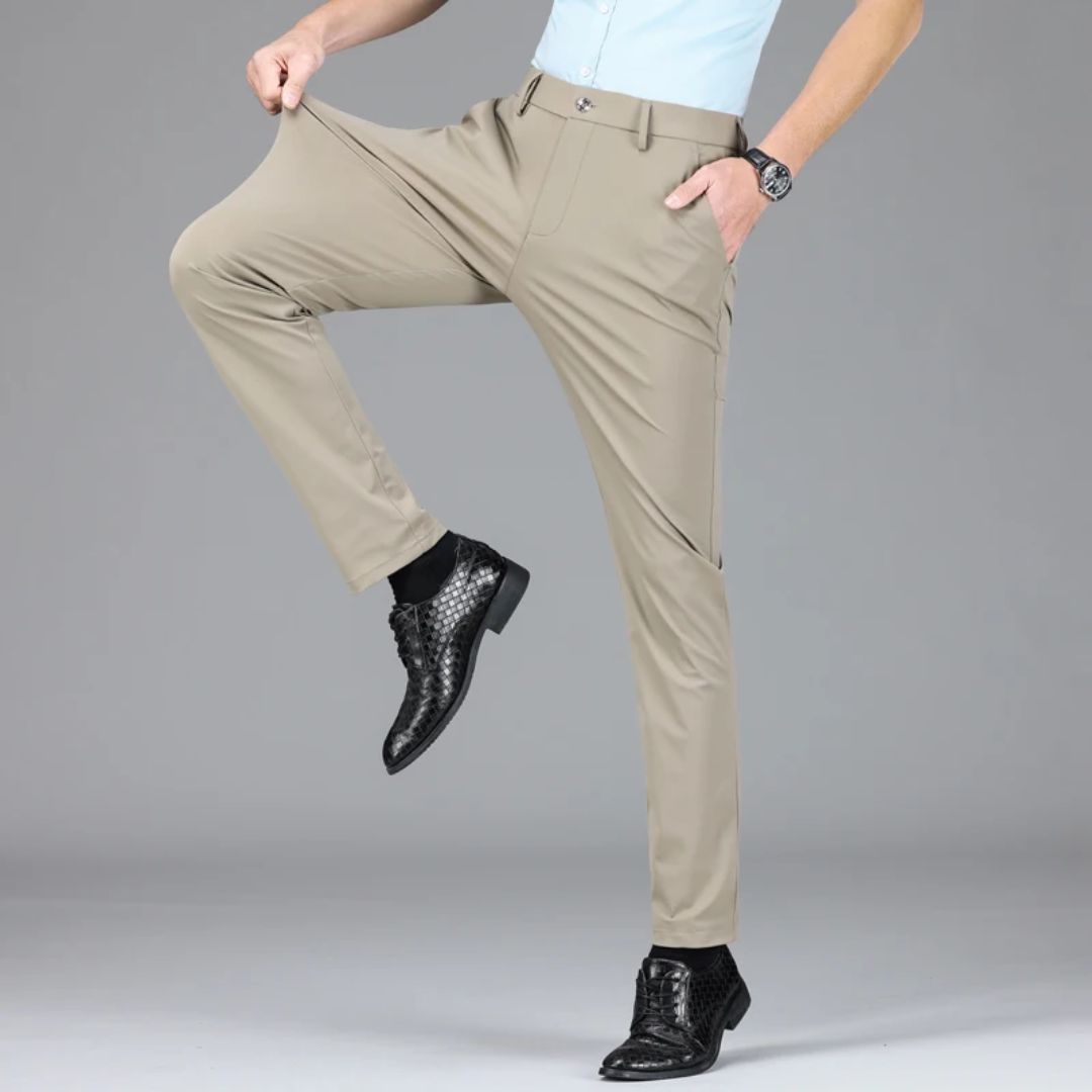 Heren Executive Broek Stijlvol Comfortabel 4