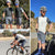 Heren Fietsbibshorts Lycra Ademend Met Padding 2