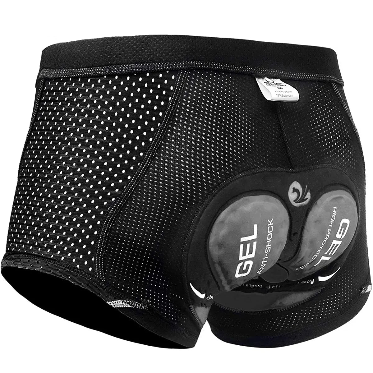 Heren Fietsondergoed met 5D Gel Kussen MTB Boxer 3