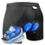 Heren Fietsshorts 5D Ademend Gevoerd Polyester Spandex 0