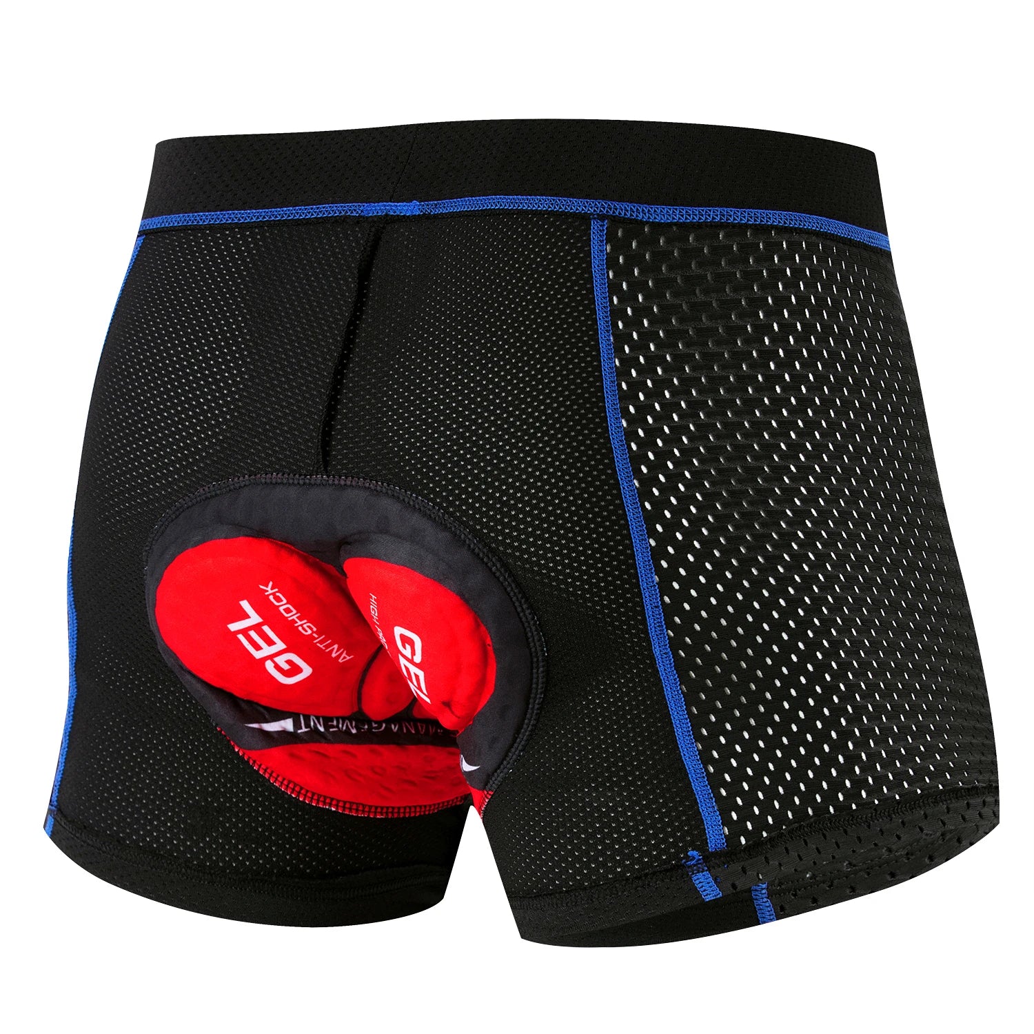 Heren Fietsshorts Ademend Mesh met 5D Pad Elastische Stof 6