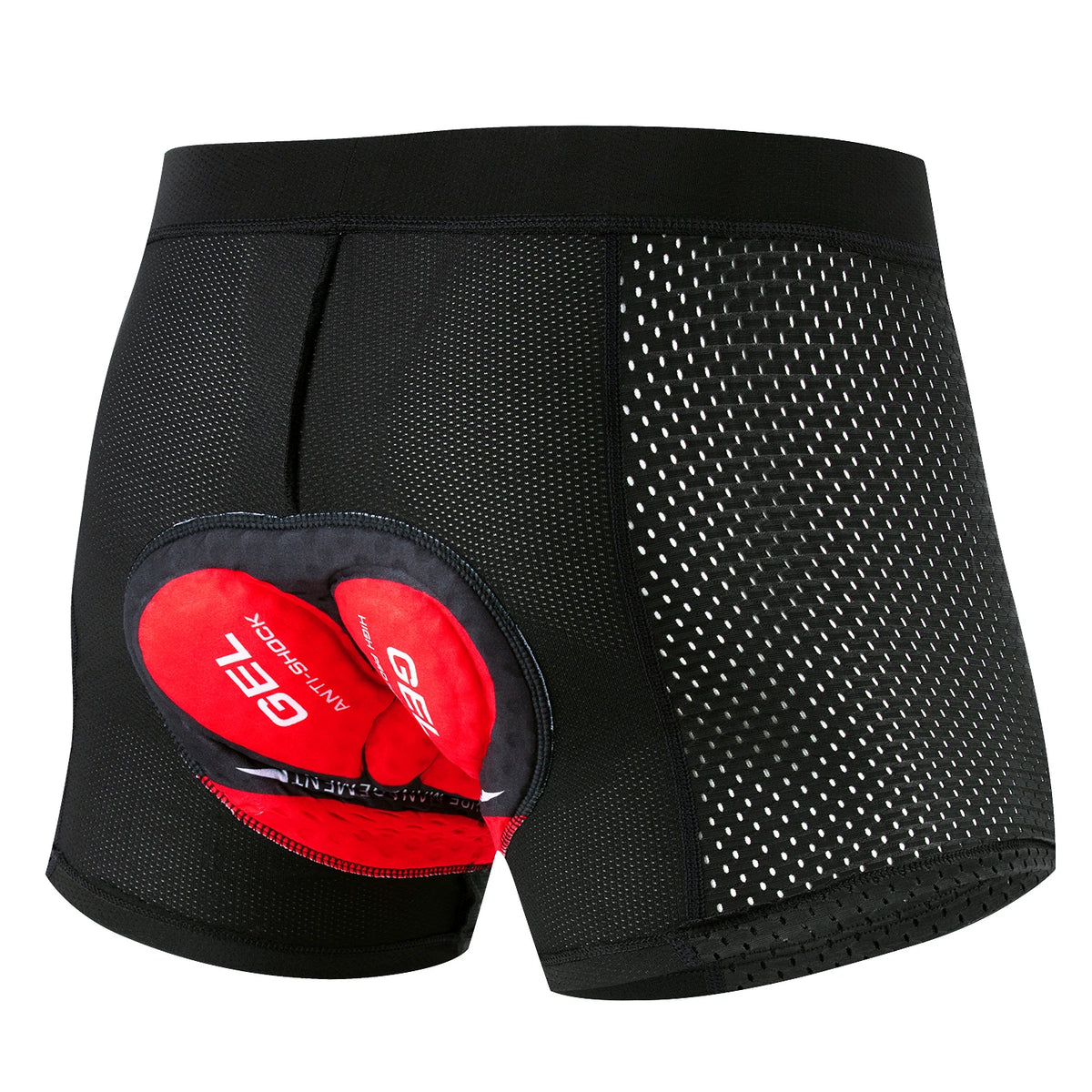 Heren Fietsshorts Ademend Mesh met 5D Pad Elastische Stof 8