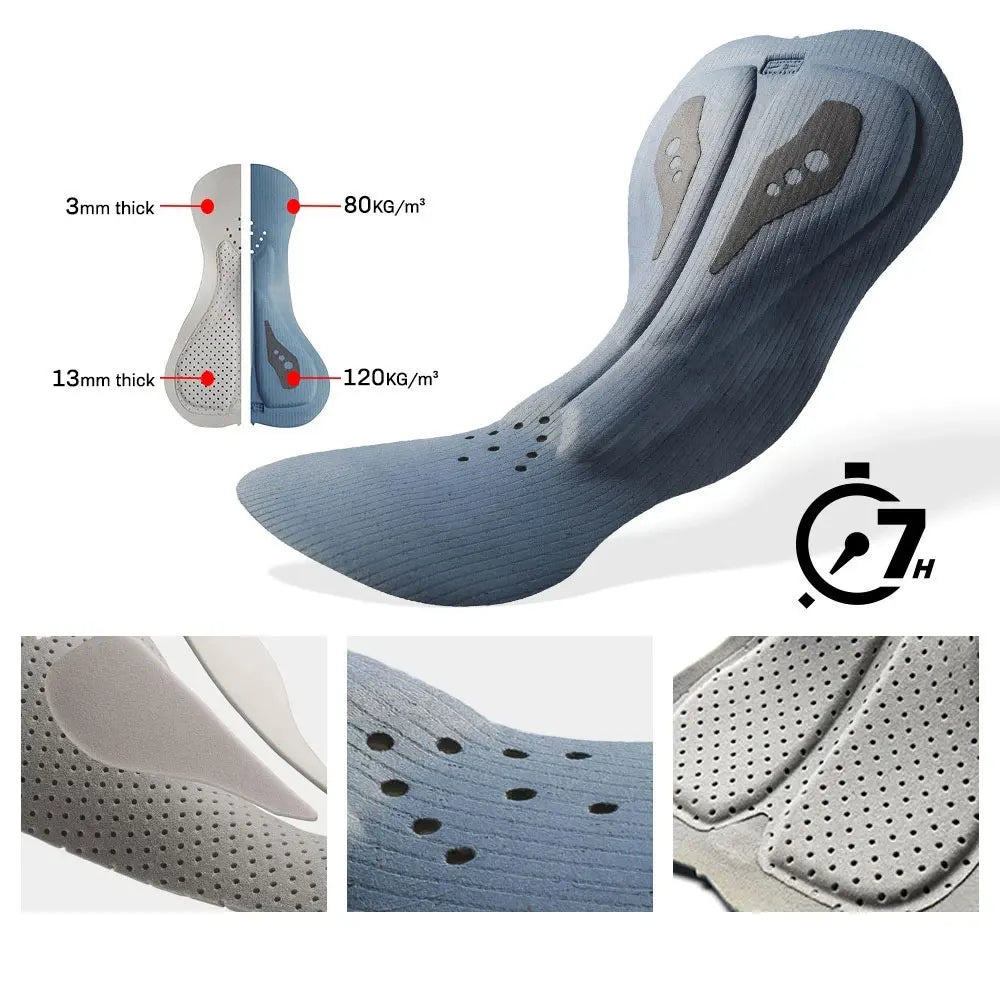 Heren Fietsshorts Ademend Sneldrogend Polyester Lycra 3