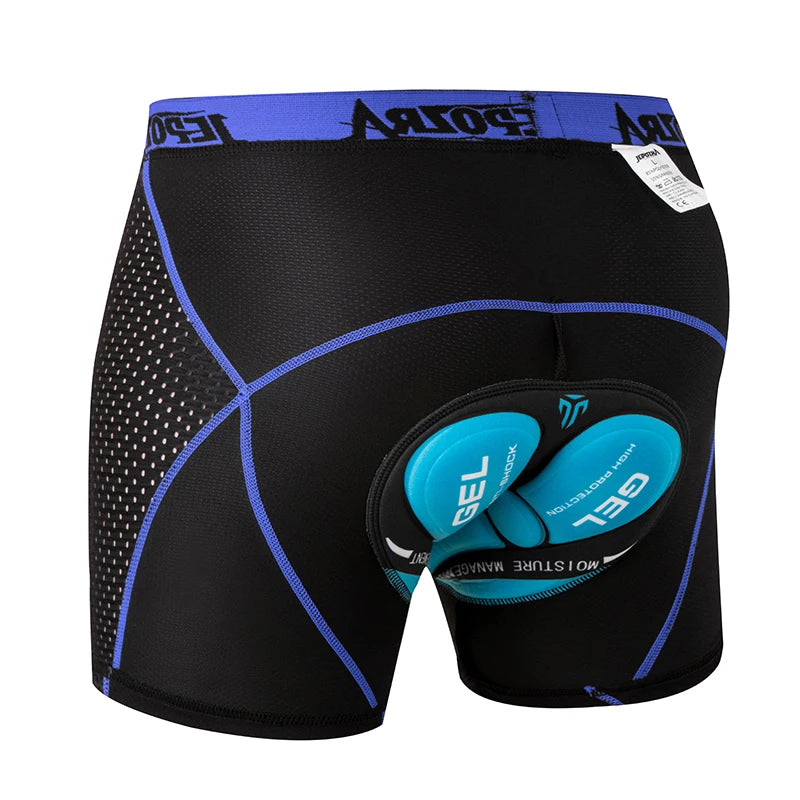 Heren Fietsshorts Ademend met 4D Gel Pad 0