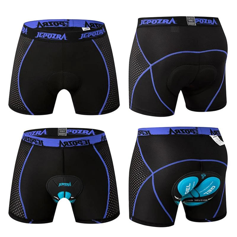 Heren Fietsshorts Ademend met 4D Gel Pad 1