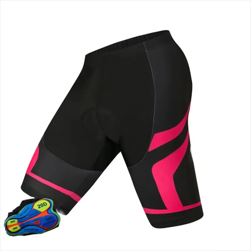 Heren Fietsshorts Met Gel Padding Ademend 4