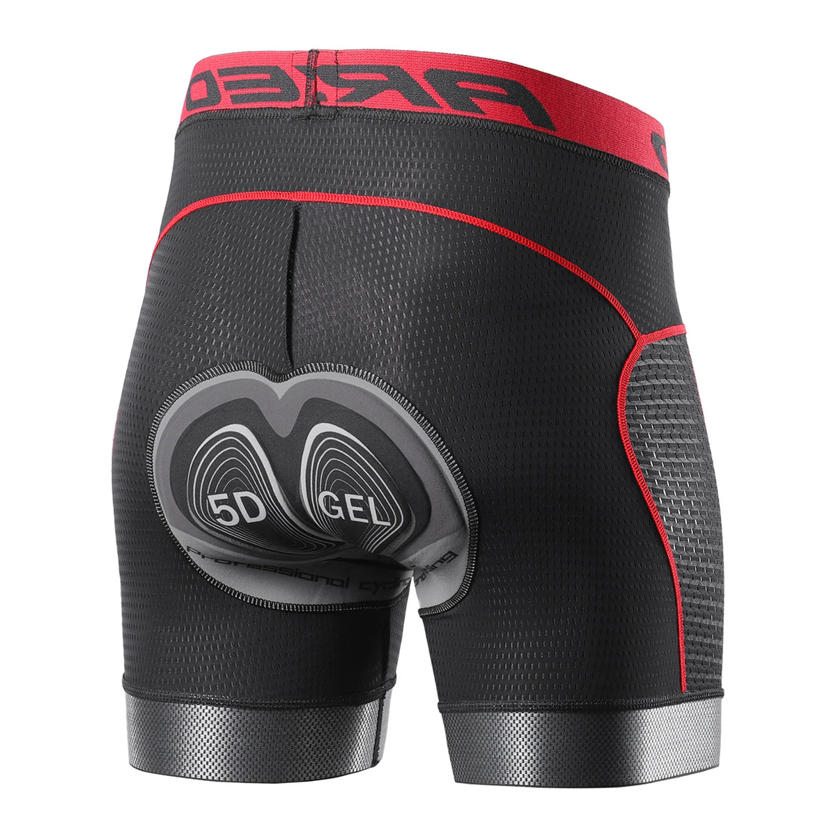 Heren Fietsshorts met 5D Gel Padding Sneldrogend 8