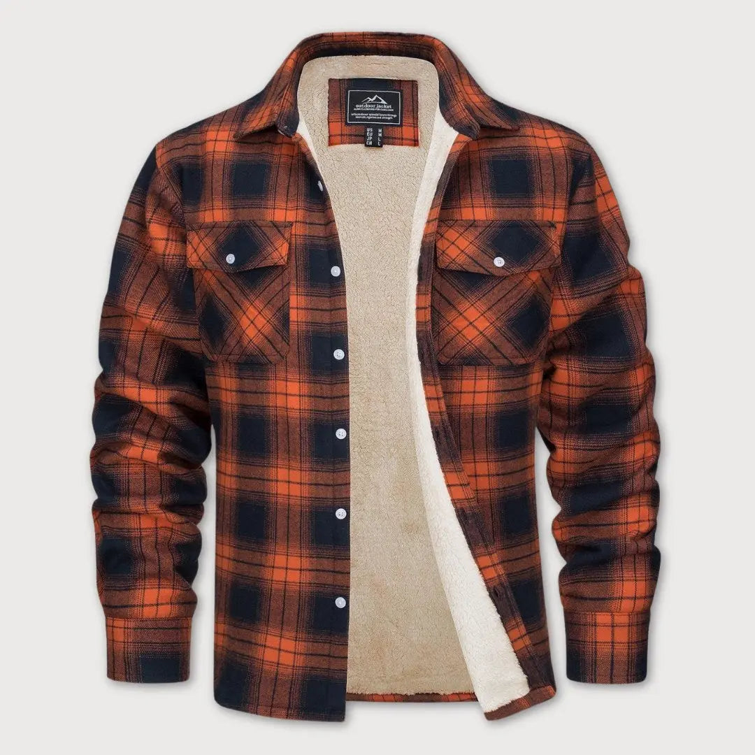 Heren Fleece Gevoerde Jas Modern 10