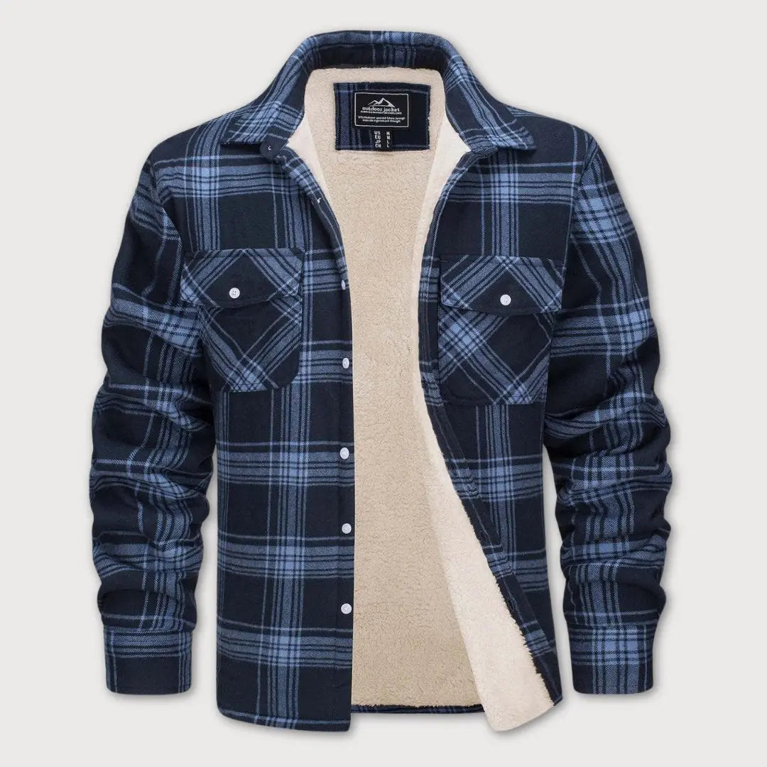Heren Fleece Gevoerde Jas Modern 12