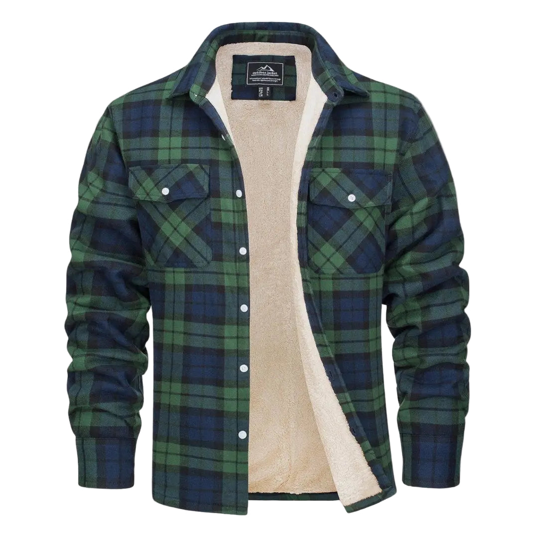 Heren Fleece Gevoerde Jas Modern 13