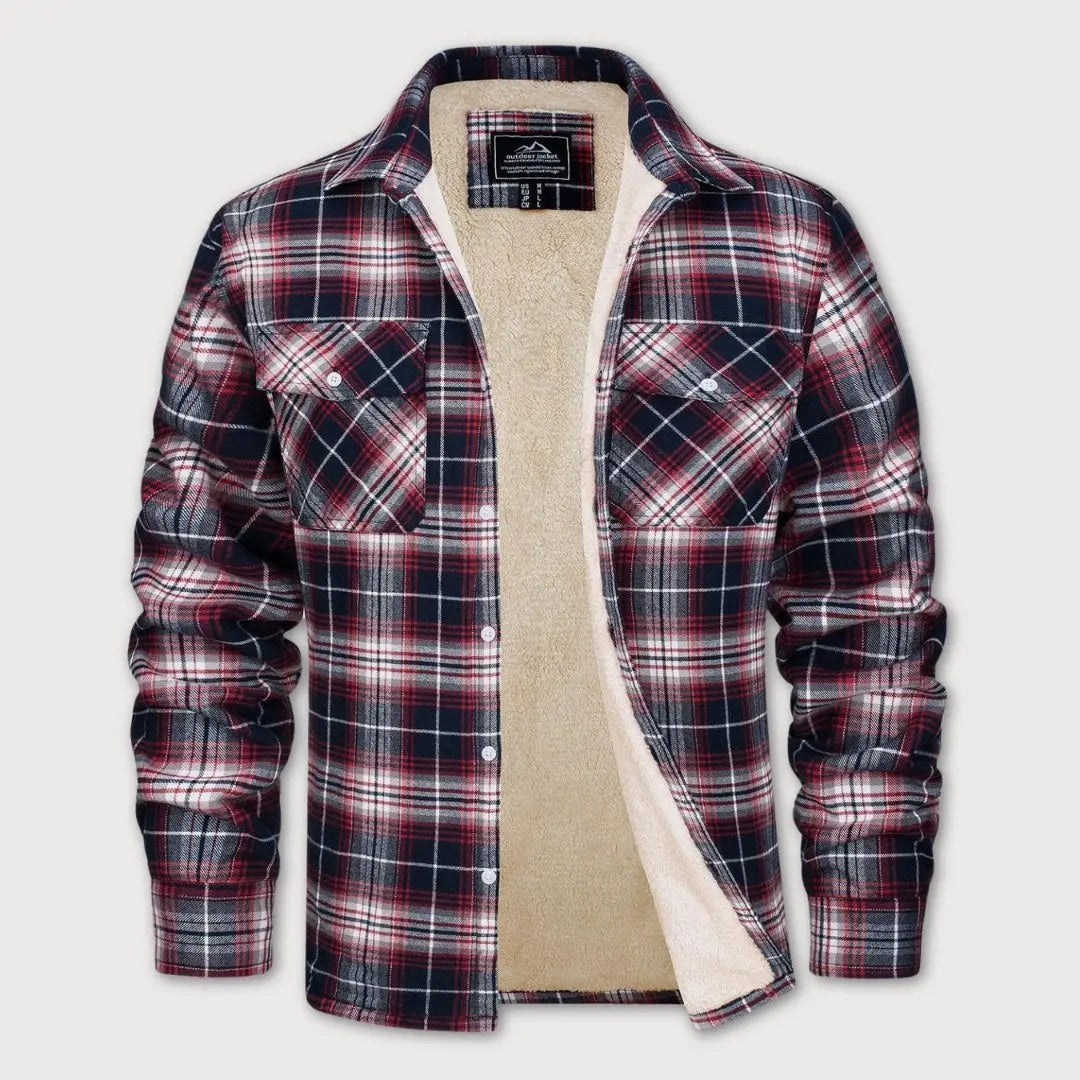Heren Fleece Gevoerde Jas Modern 9