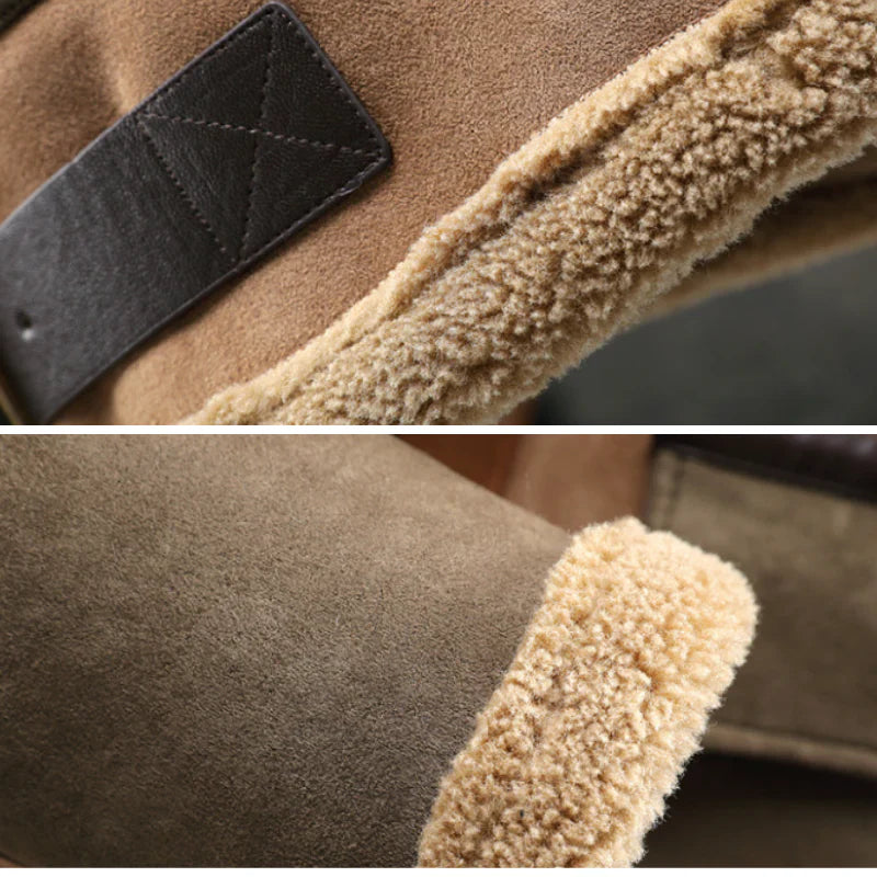 Heren Fleece Jack met Kleurblokken en Ritssluiting 6