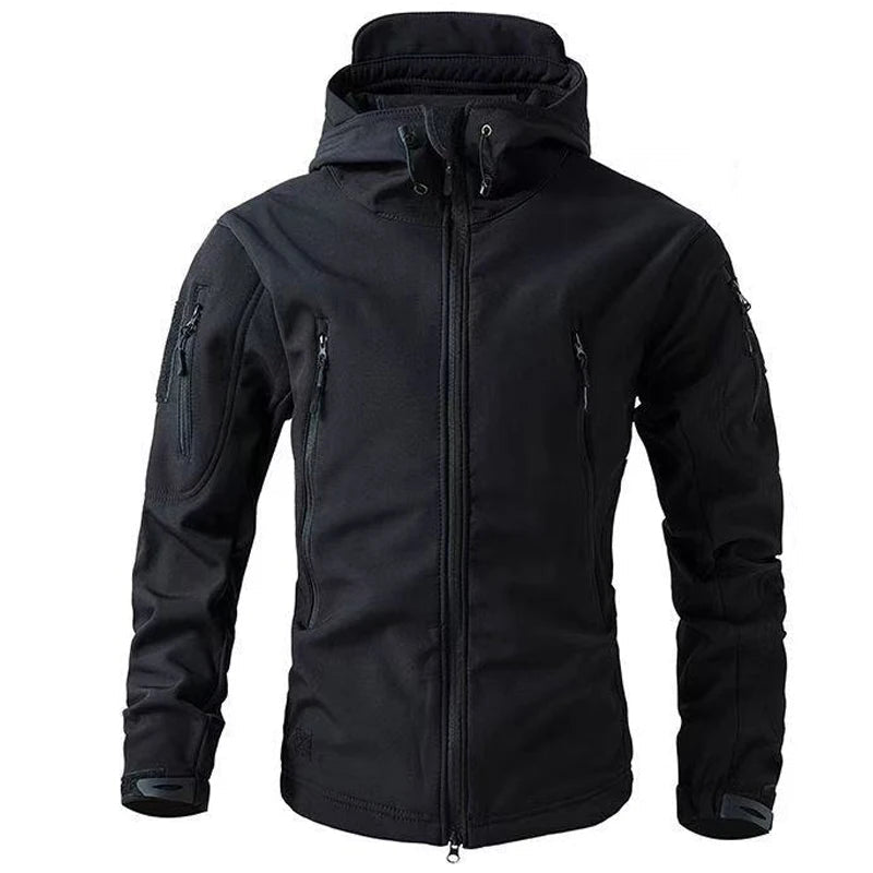 Heren Fleece Jas Waterdicht voor Outdoor Activiteiten met Fleece Voering 6
