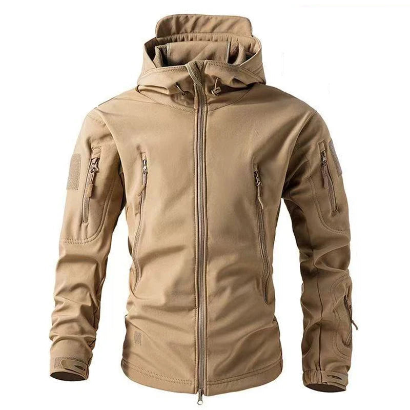Heren Fleece Jas Waterdicht voor Outdoor Activiteiten met Fleece Voering 9