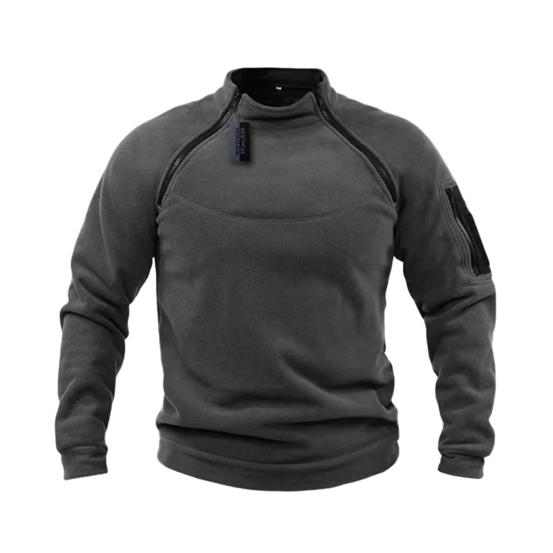 Heren Fleece Trui Comfortabel voor Dagelijks Gebruik 0