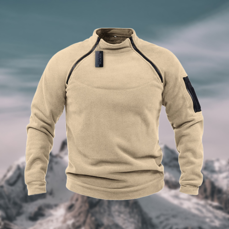 Heren Fleece Trui Comfortabel voor Dagelijks Gebruik 7