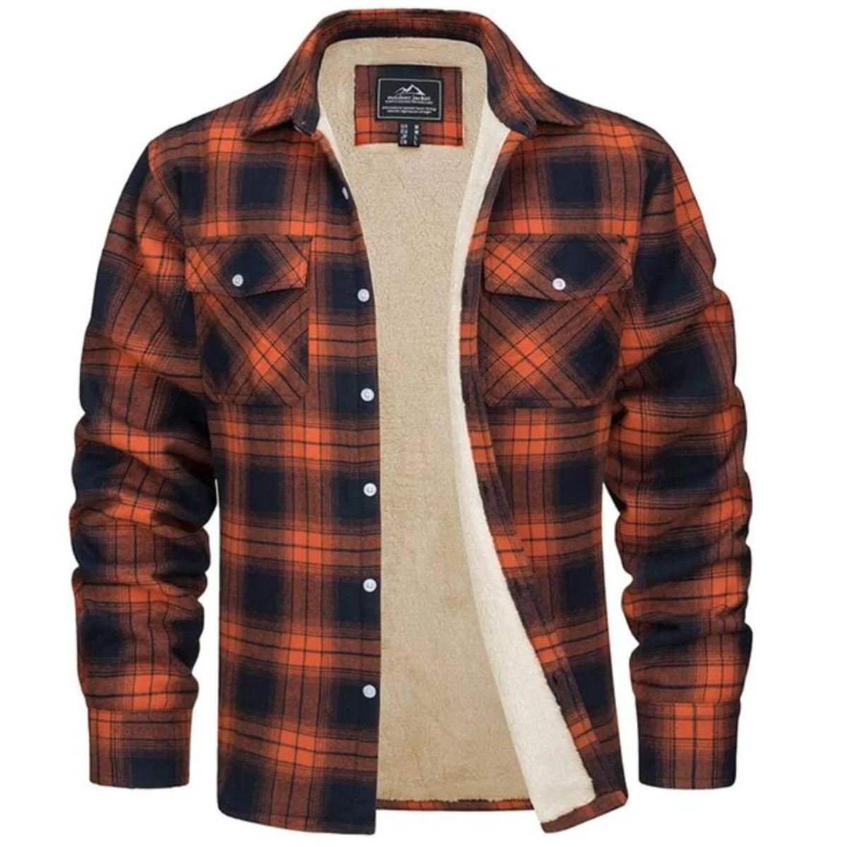 Heren Fleece Vest Geruit Stijlvol 0