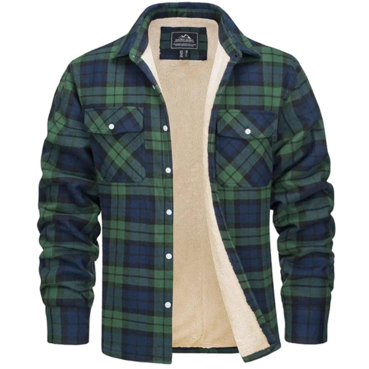 Heren Fleece Vest Geruit Stijlvol 4