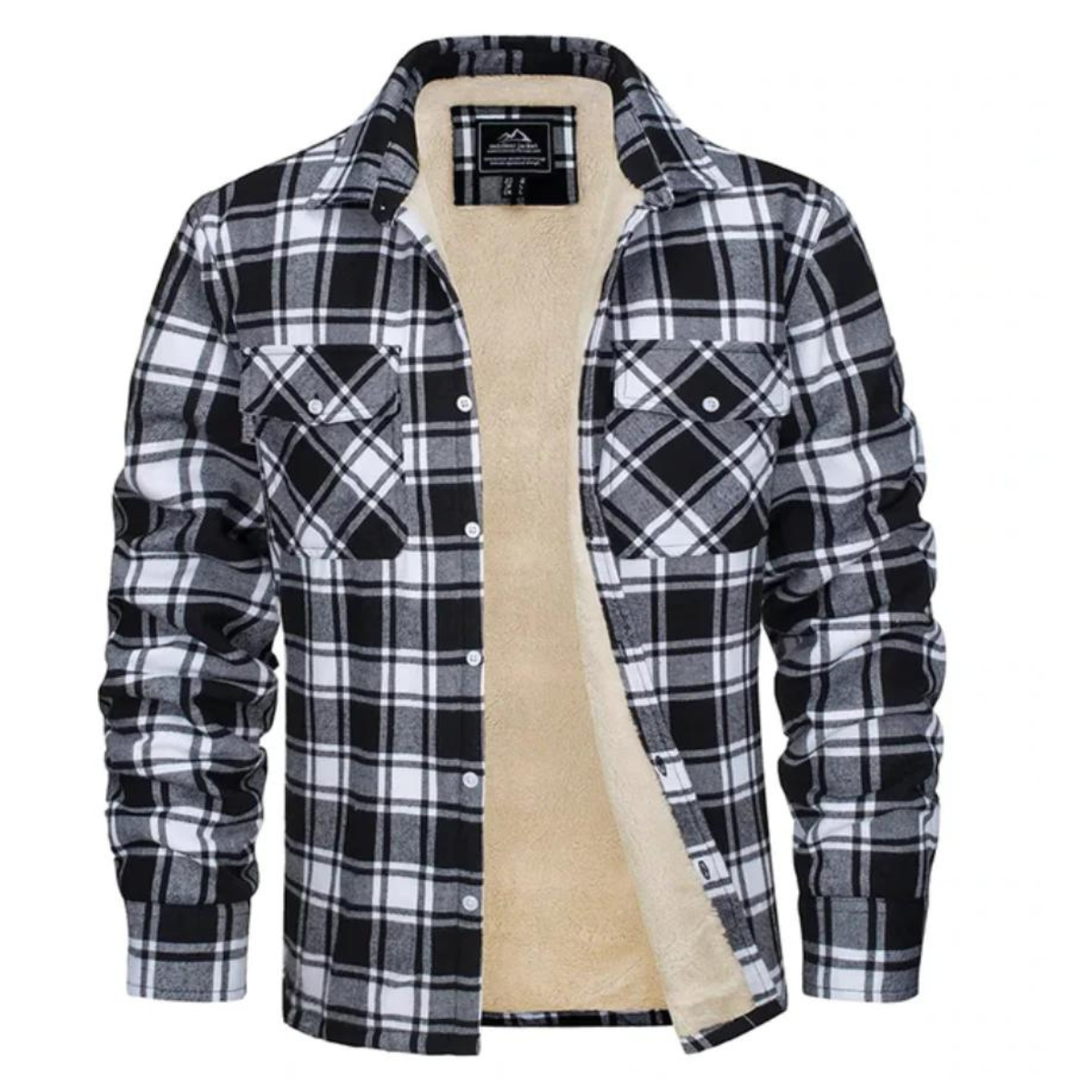 Heren Fleece Vest Geruit Stijlvol 6