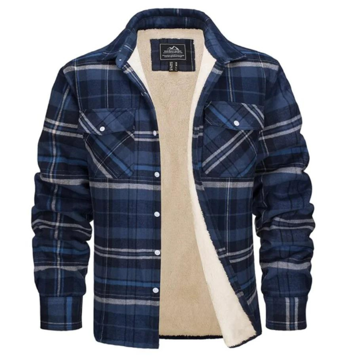 Heren Fleece Vest Geruit Stijlvol 9