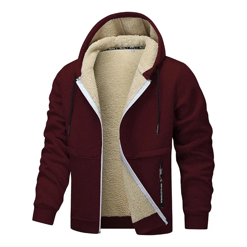 Heren Fleecejack Casual voor Herfst 4