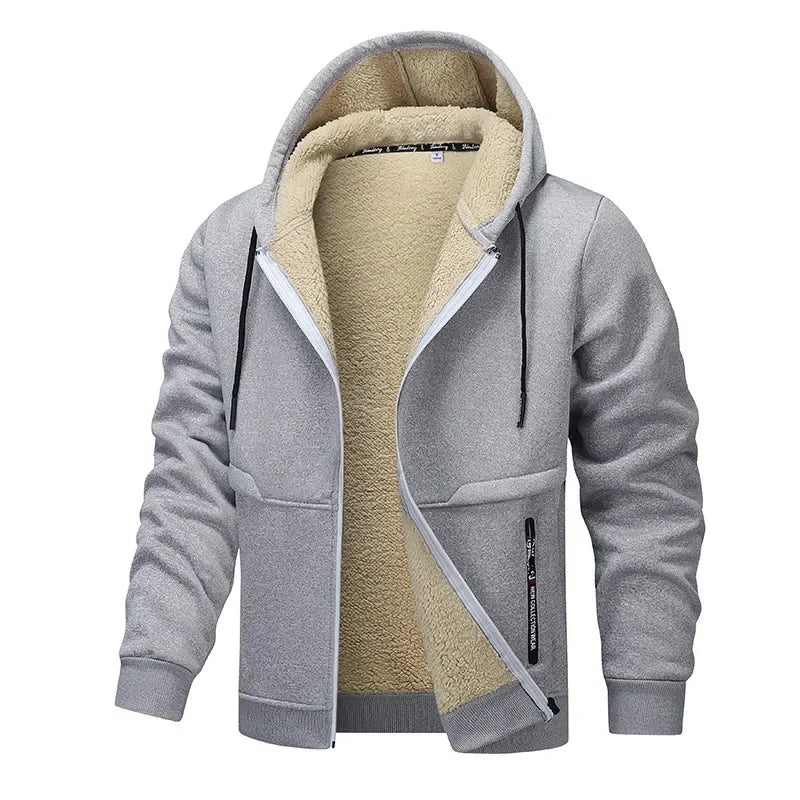 Heren Fleecejack Casual voor Herfst 7
