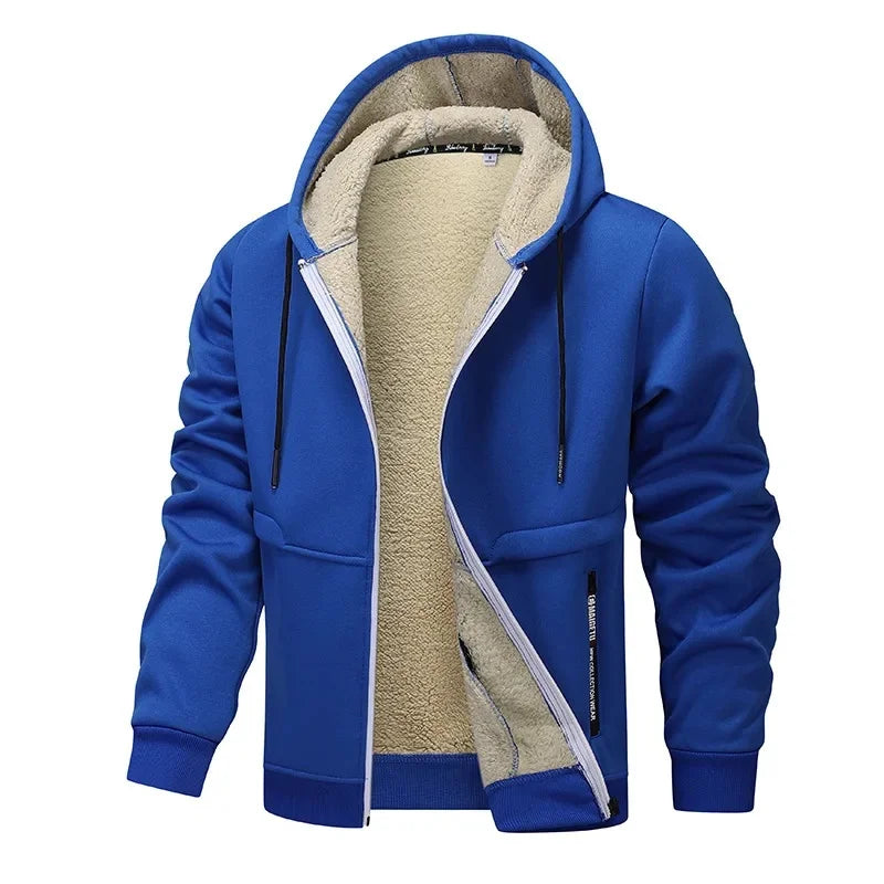 Heren Fleecejack Casual voor Herfst 8