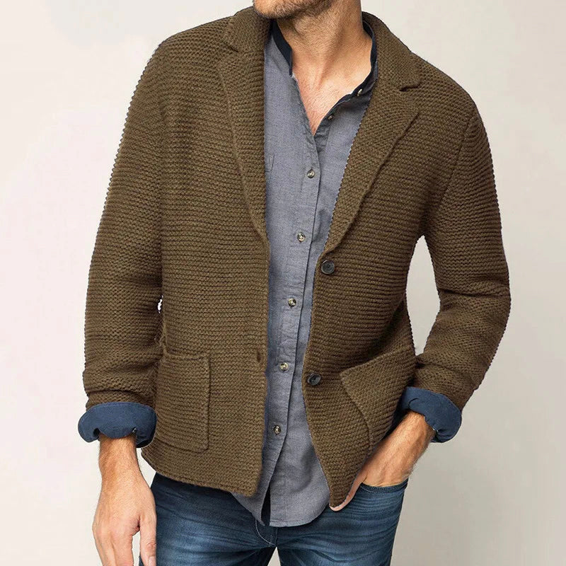 Heren Gebreid Vest Klassiek 4