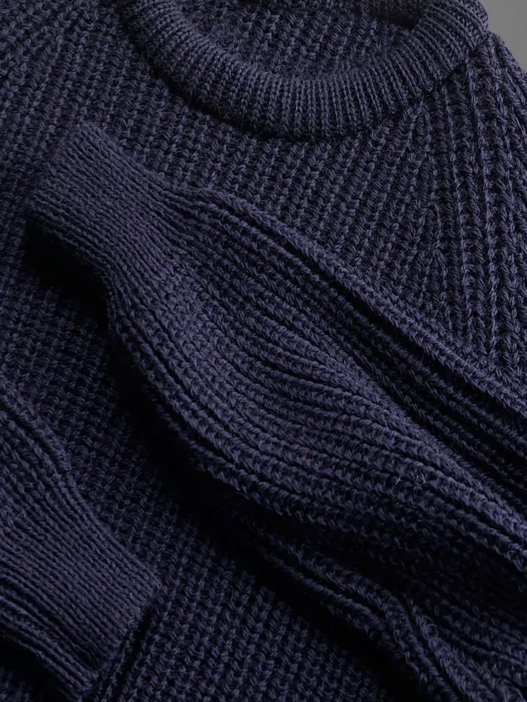 Heren Gebreide Trui met Ronde Nek en Tijdloos Ontwerp 3