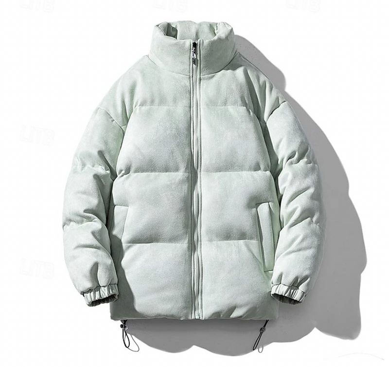 Heren Gewatteerd Winterjack Tijdloos Ontwerp 4