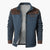 Heren Gewatteerde Jas met Contrastdetails 2